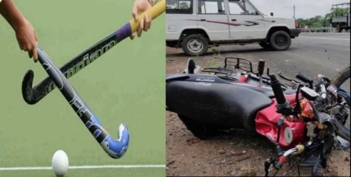 Hockey player sagar dies in road accident