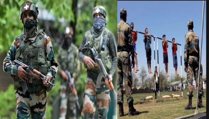 Due to non-recruitment in the army for two years, the shortage of soldiers started being felt