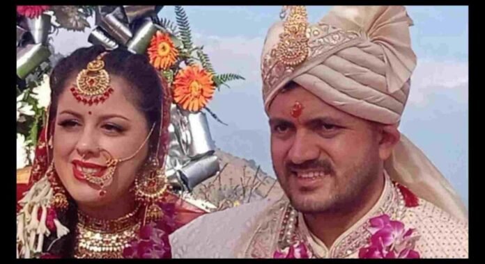 Tehri's Vikas Rawat married American girl in mountain with Hindi customs
