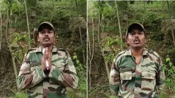 Indian Army Jawan video viral