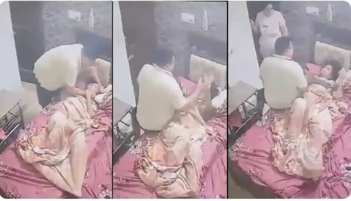 Elderly mother beaten by son and daughter-in-law