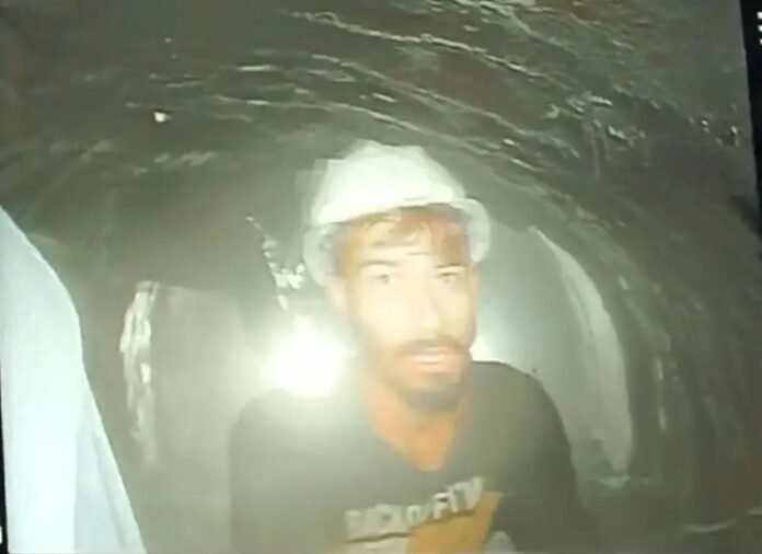 Endoscopic camera reached the tunnel on the 10th day, 41 workers were seen trapped inside.