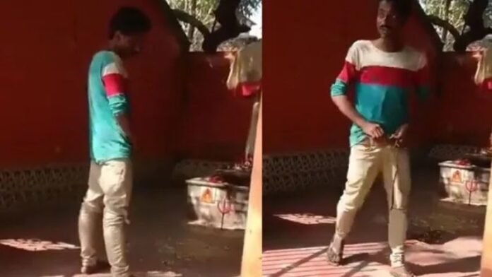 Ara Sheikh urinating on shivling Murshidabad West bangal