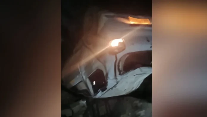 Car falls into ditch on Nandprayag Ghat road, driver dies on the spot