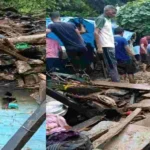कोटद्वार में मकान ध्वस्त, मलबे में दबे 3 लोग, बचाव दल रेस्क्यू में जुटा Rain wreaks havoc in Kotdwar; three people trapped under debris after house collapses; rescue teams engaged in operations.
