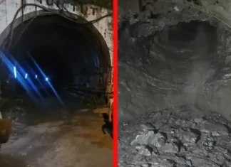 उत्तराखंड का एक और Hydro Project बना खतरे की घंटी, टनल में आ रहा मलबा और पानी; काम रोका Another hydropower project in Uttarakhand raises alarm bells; debris and water are entering the tunnel, and work has been halted.